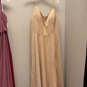 Champagne Prom Dress